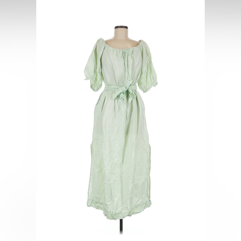 Topshop 100% linen dress size M